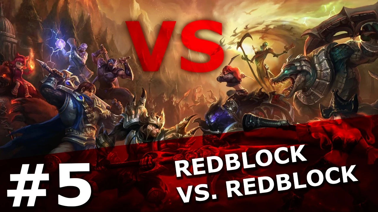 #5 RedBlock zockt League of Legends - Community ARAM #2