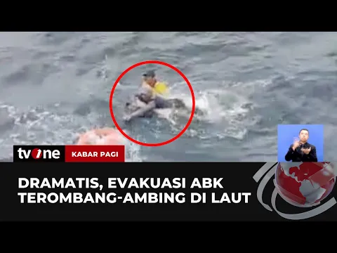 12 ABK KM Putra Sumber Mas Terombang-ambing di Laut Berhasil Dievakuasi