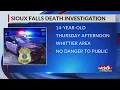 14-year-old boy dead after gunshot in central Sioux Falls