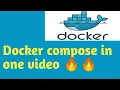 Docker Compose in One Docker Tutorial in Hindi