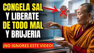DEVUELVE Todo MAL y BRUJERÍA Congelando SAL | Enseñanzas budistas