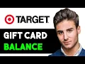 HOW TO CHECK BALANCE ON A TARGET GIFT CARD 2025 FULL GUIDE