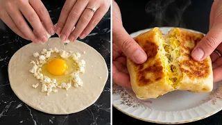 10 DAKİKADA Yumurtalı Ekmek 🔊İSTER KAHVALTIDA🔝İSTER ÇAY SAATİNDE🔝YOK BÖYLE YUMUŞAKLIK