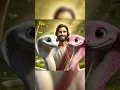 Download Lagu Jesus rescued the poor white snake \u0026 pink snake 🐍 #jesus #fe #amen