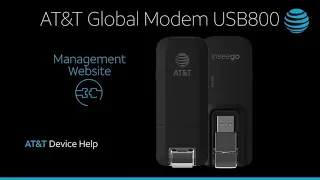 Learn about ManagementWebsite AT T Global Modem USB800 AT T Wireless