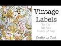 Download Lagu VINTAGE LABELS EPHEMERA.........Tim Holtz...Heidi Swapp.....Elizabeth Craft Design