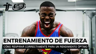 Cómo respirar correctamente durante el entrenamiento de fuerza 💪🏻