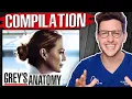 Doctor Mike Reacts To Grey s Anatomy Compilation