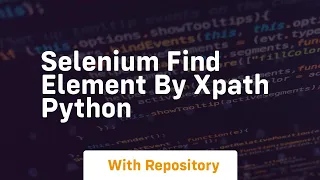 selenium find element by xpath python
