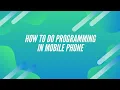 HOW TO DO CODING IN MOBILE BEST CODING APP FOR MOBILE