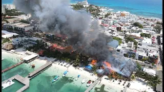 Isla Mujeres Miramar Lobster House Fire26 April 2021
