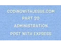 POST with Express -