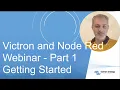 Victron and Node-Red - Webinar