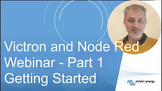 Victron and Node-Red - Webinar