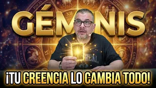 GÉMINIS ♊ EL FIN DEL CANSANCIO MENTAL: TU CREENCIA INTERIOR LO CAMBIA TODO