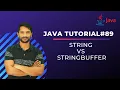 String Vs StringBuffer in Java Java Programming In Hindi