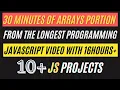 Complete Array Search and Filter Section From JavaScript 16Hours Course in Hindi