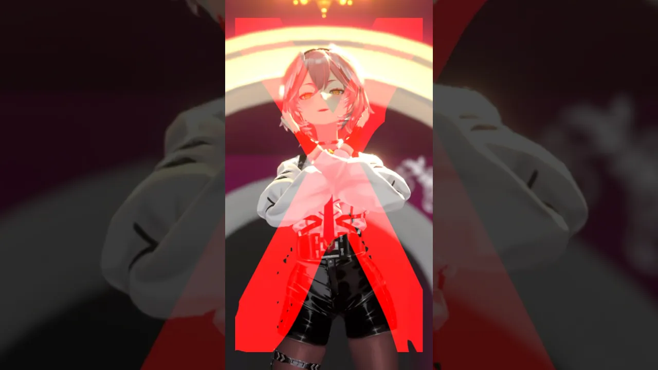 Spotifyでも200万再生突破！ありがとう✨モーション配布中だよ！ #鷹嶺ルイ #shorts #hololive #オーバード #ホロライブ