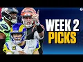 NFL Week 2 EXPERT PICKS for TOP games CBS Sports