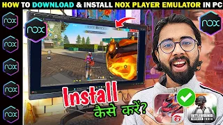 Nox Player Pc Ma Install Kaise Kare 2025 Nox Player Ma Free Fire BGMI Kaise Install Kare