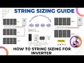 Unlocking Solar Power System Efficiency Ultimate Guide to PV String Sizing