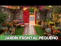 100 jardines frontales pequenos llenos de encanto