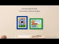 Americanflat Front Loading Kids Art Frame in Silver 8 5x11 Picture Frame Review