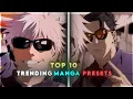 TOP 10 ANIME MANGA TRENDING PRESET G-DRIVE ⚜️ XML+ AUDIO📍#alightmotionpresetedit #manga @Satorufxx 