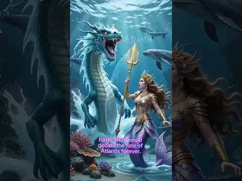 Part 2: Hunted by a Dark King 👑 🖤 #mermaid #aistory #atlantis #foryoupage #foryou