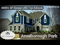 Concord NC Annsborough Park Top Model Tour Blythe Floor Plan 4000 SF New Home