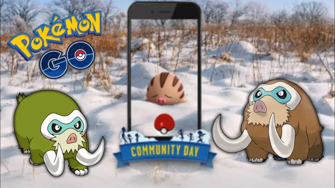 MAMOSWINE ANUNCIADO SHINY, DIA DA COMUNIDADE DE FEVEREIRO POKEMON GO