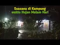 Download Lagu 🔴 (LIVE) suara hujan dan petir malam hari di kampung pedesaan | Night Rain (Audio Relaxation)