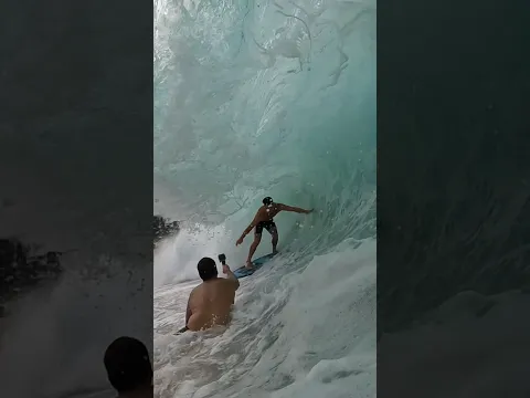 GBARLY!!! 🤙🏼😳 - I love filming SHOREBREAK! @G@GoProSoLagLocal #Shorts