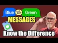 Blue vs Green Text Bubbles iMessage SMS and RCS Explained