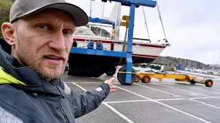 After almost 2 years we didn’t expect this! Our Najad 440 on the hard – Ep. 253 RAN Sailing