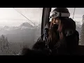slow days skiing in Lake Louise