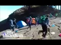 Download Lagu Climbers flee Mount Rinjani in Lombok, Indonesia after earthquake