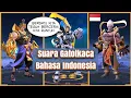 Suara Gatotkaca Bahasa Indonesia Hero Mobile Legends