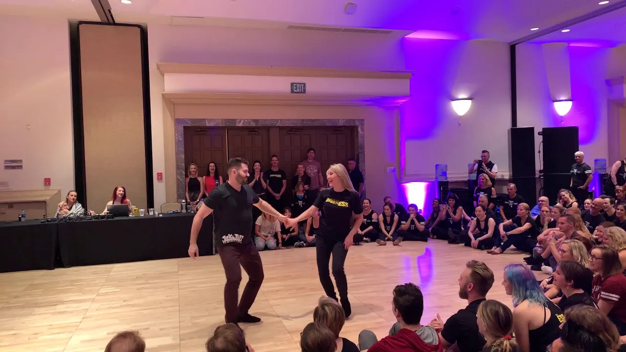 Improv West Coast Swing Dance - Ben Morris & Victoria Henk - ESS Camp 2019 Pro Show