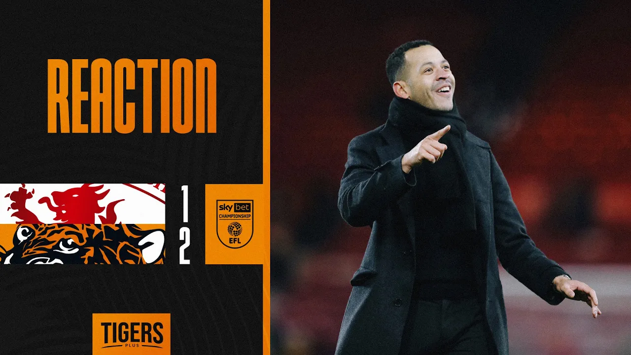 Middlesbrough 1-2 Hull City | Liam Rosenior's Post-Match ...