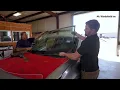 Installing a windshield