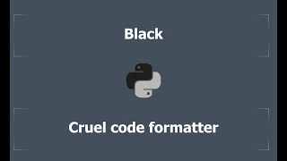 Python - Black
