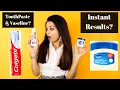 I APPLIED TOOTHPASTE AND VASELINE ON MY FACE Gulz - Beauty