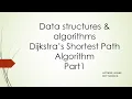 Dijkstra s Shortest Path Algorithm Part1 Scala