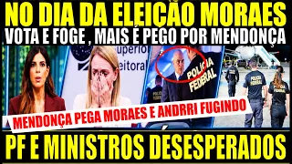 💥BOMBA! MENDONÇA PEGA MORAES E ANDERI FUGINDO APÓS VOTAÇÃO TERMINAR NO EXTERIOR