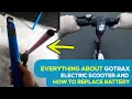 How to REPLACE Your GoTrax Electric Scooter Battery 5 Easy Steps