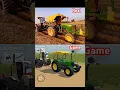 Download Lagu Real vs game tractor 🚜 game #shorts #trendingshorts #tractorgame