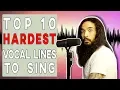 Download Lagu Top 10 HARDEST Vocal Lines To Sing