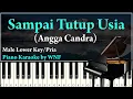 Angga Candra - Sampai Tutup Usia Karaoke Lower Key Pria