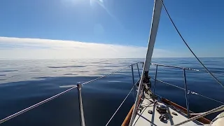 Very Calm Ocean Sailing View